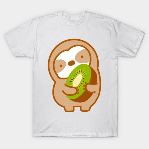 Cute Kiwi Sloth T-Shirt by theslothinme